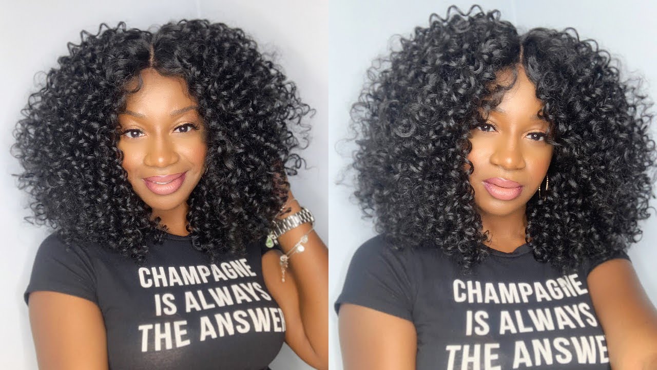BIG HAIR DON’T CARE ft. Outre Big Beautiful Hair Lace Front Wig - 3B RHYTHM RINGLETS