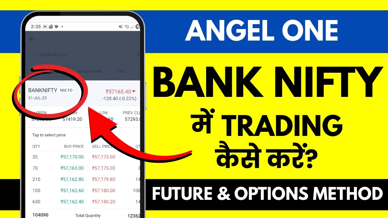 Angel One Bank NIFTY Me Trading Kaise Kare? Bank NIFTY Future Trading Kaise Kare?