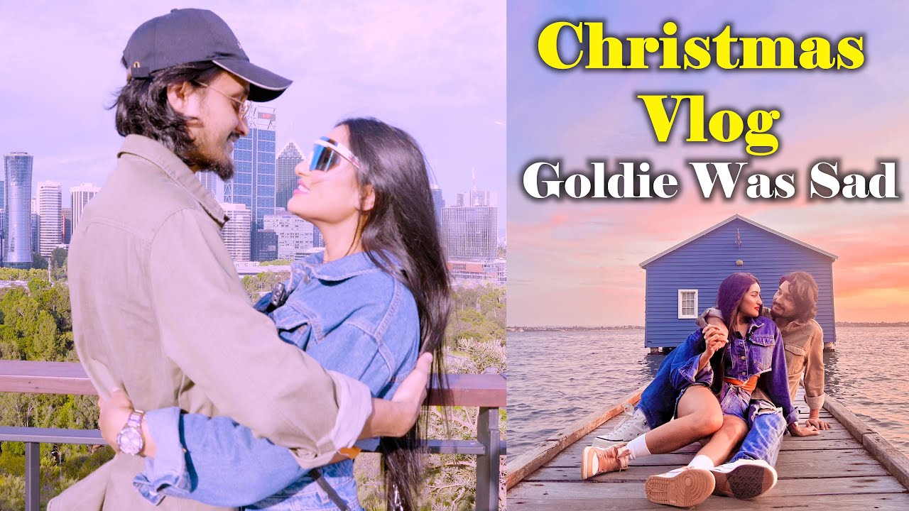 GOLDIE WAS SAD, CHRISTMAS VLOG || HAPPY NEW YEAR 2024 || C-LU POKHREL & GOLDIE/ #vlog