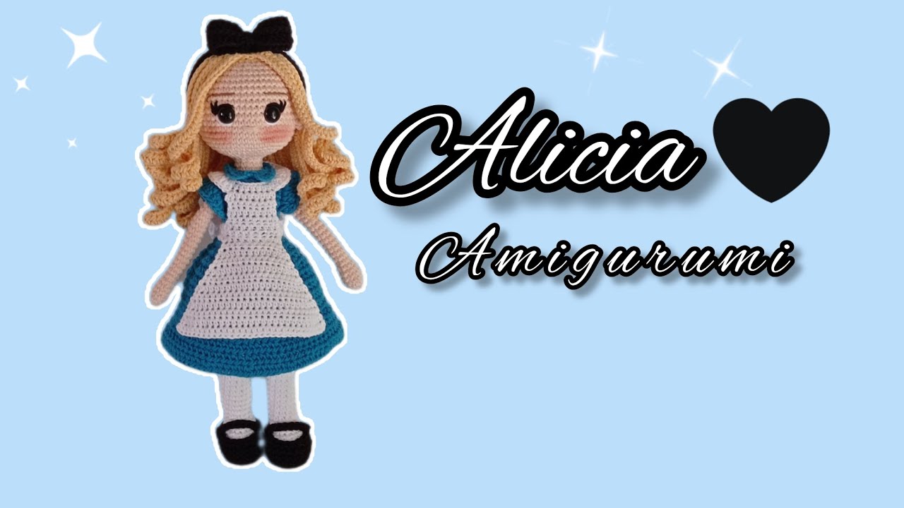 Alicia💙 amigurumi parte 1