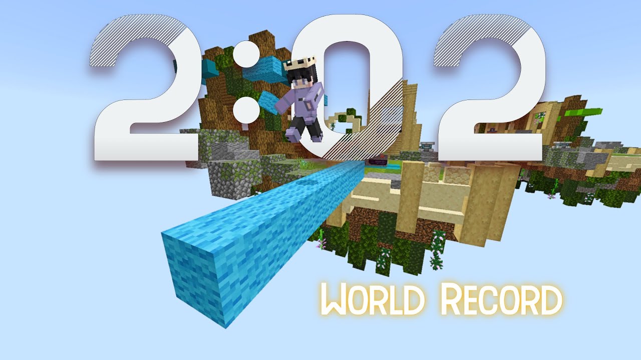 Minecraft Hive Bedwar Solo World Record in 2:02 床戰速通2:02 |Cody Yang #minecraft #speedrun #bedwars
