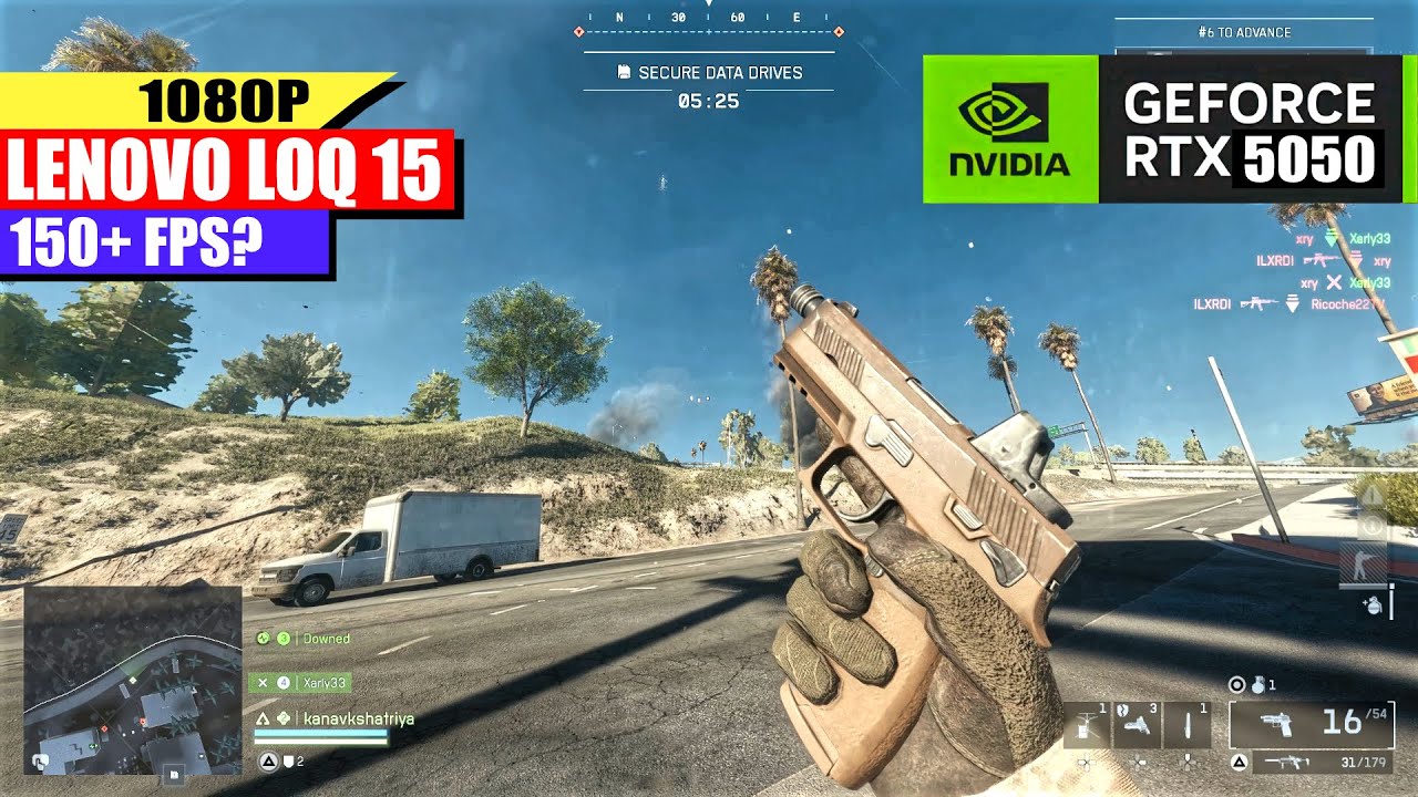 Battlefield 6 on Lenovo LOQ 15 Gen 10 | RTX 5050 Laptop Test 1080P | DLSS & Frame Generation