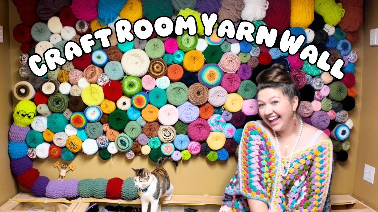 Making a YARN WALL!