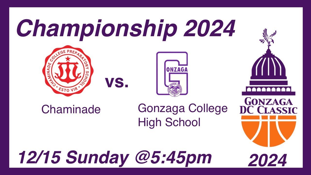 2024 - Gonzaga DC Classic Championship - Chaminade vs. Gonzaga