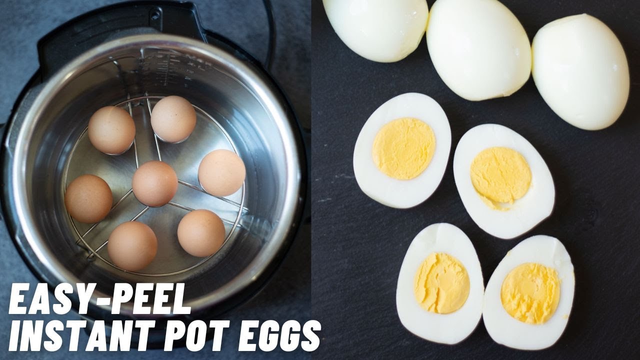Easy-Peel Instant Pot Hard Boiled Eggs