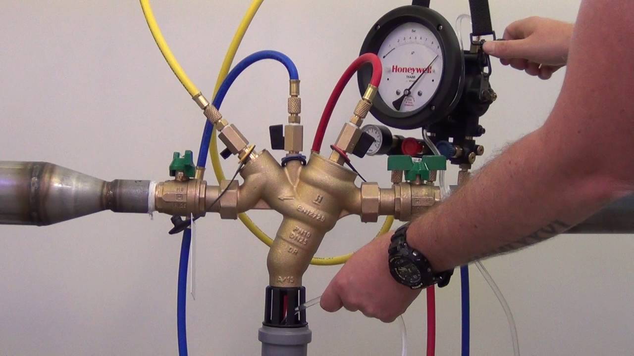 Test av Honeywell BA295S TBS ventil med bruk av Honeywell TKA295 måleapparat