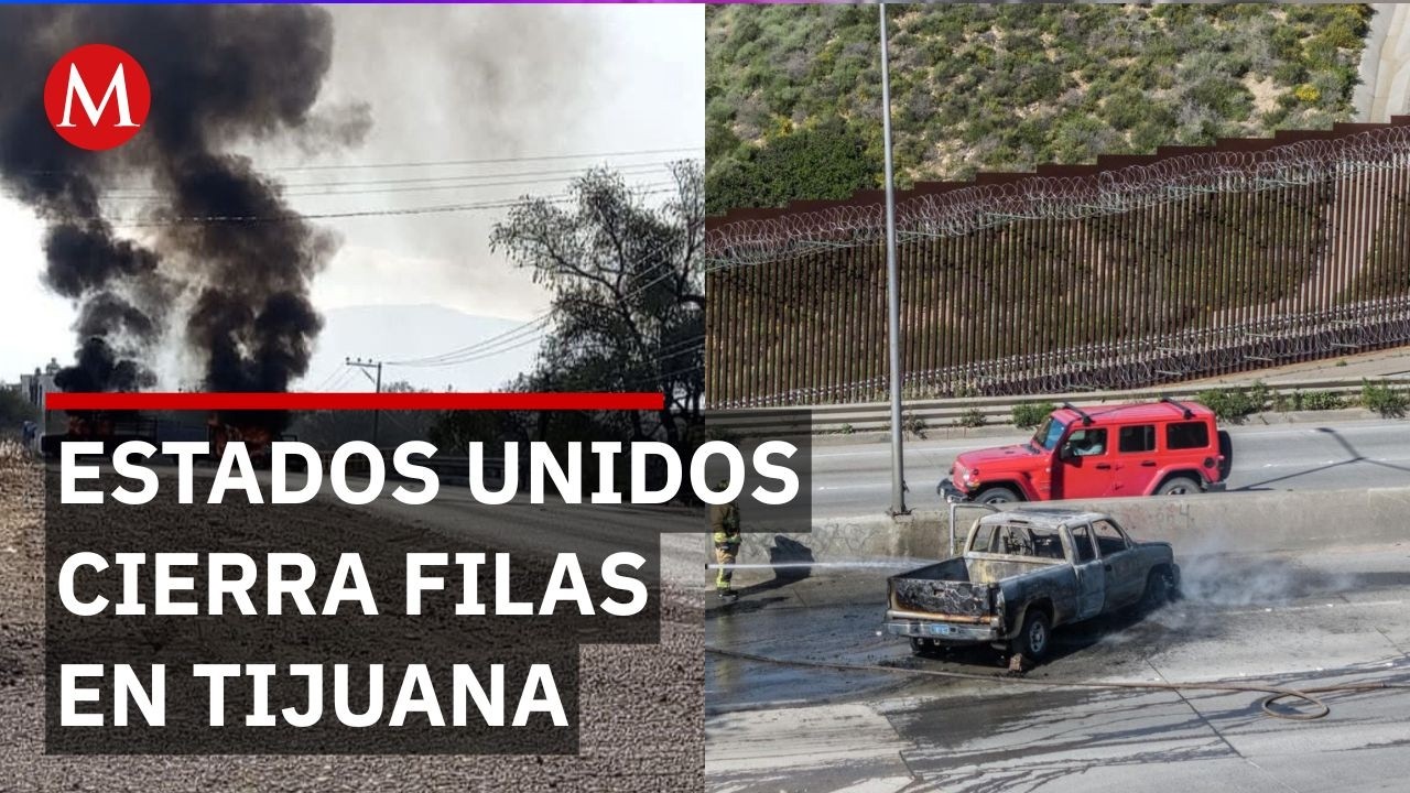 Consulado de Estados Unidos emite alerta urgente por quema de vehículos en Tijuana