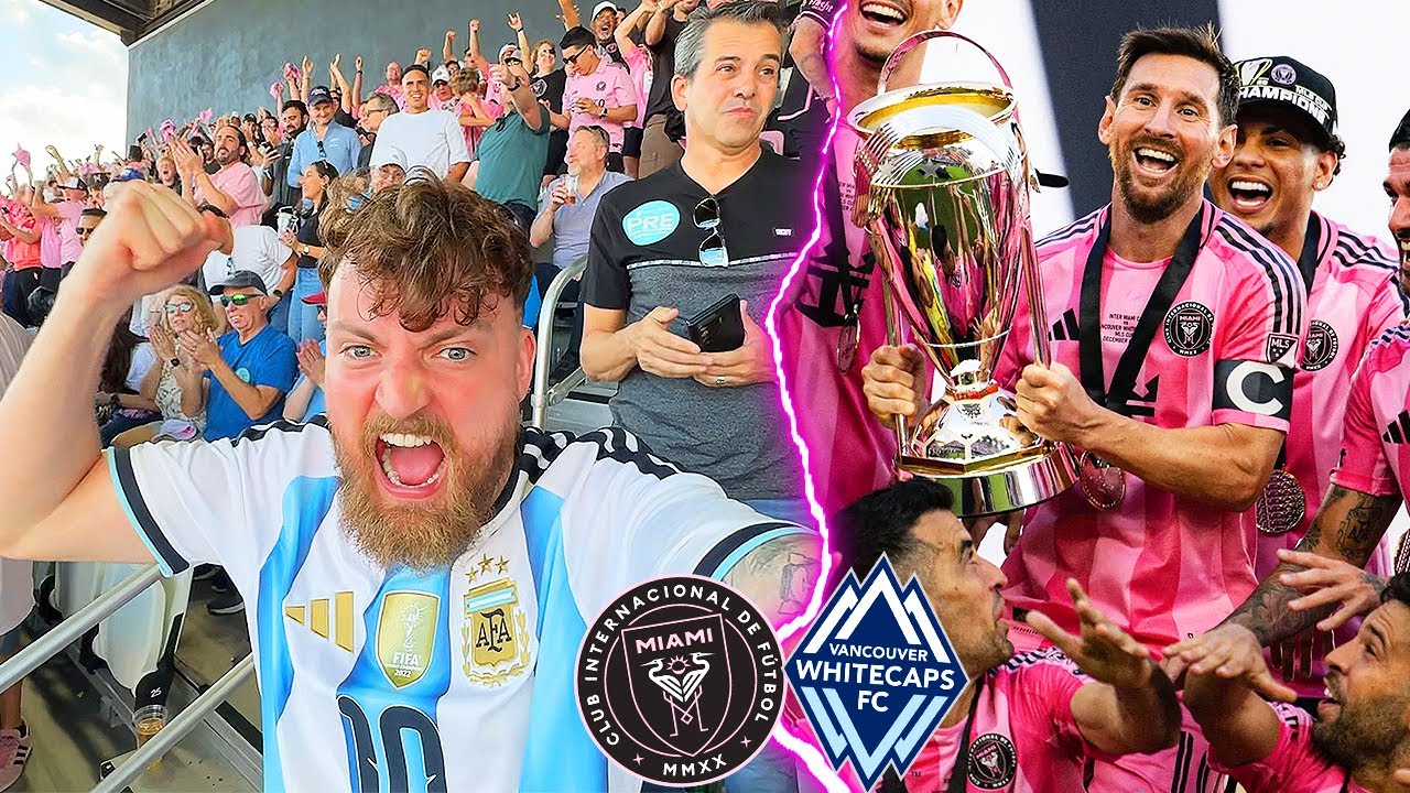 Messi gewinnt das MLS Finale - Stadionvlog 🐐🇺🇸 | Inter Miami vs. Vancouver | ViscaBarca
