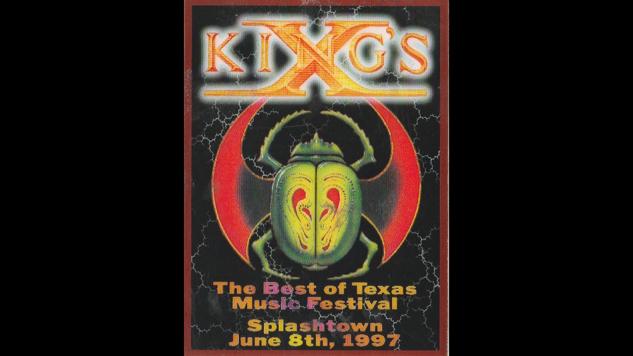 King's X live @ Splash Town in Houston Tx. 97 full raw show from master tape
