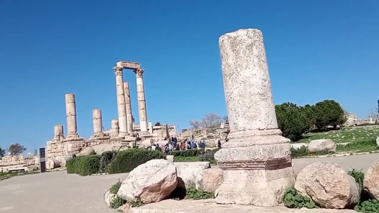 Цитадель в Аммане. Прогулка по руинам Циталели. Jordan🇪🇭