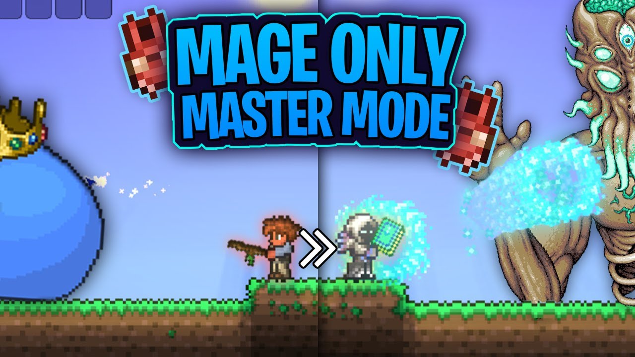 Gw Menamatkan Terraria Sebagai Mage Di Master Mode