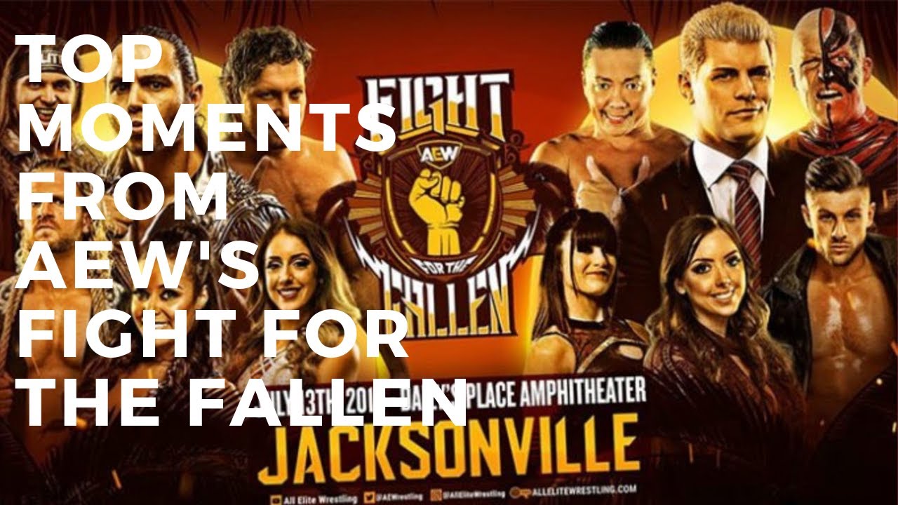All Elite Wrestling - Fight For the Fallen Best moments.