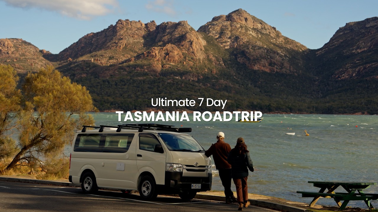 7-Day Tasmania road trip: Wombats, epic hikes & van life 🇦🇺🚐