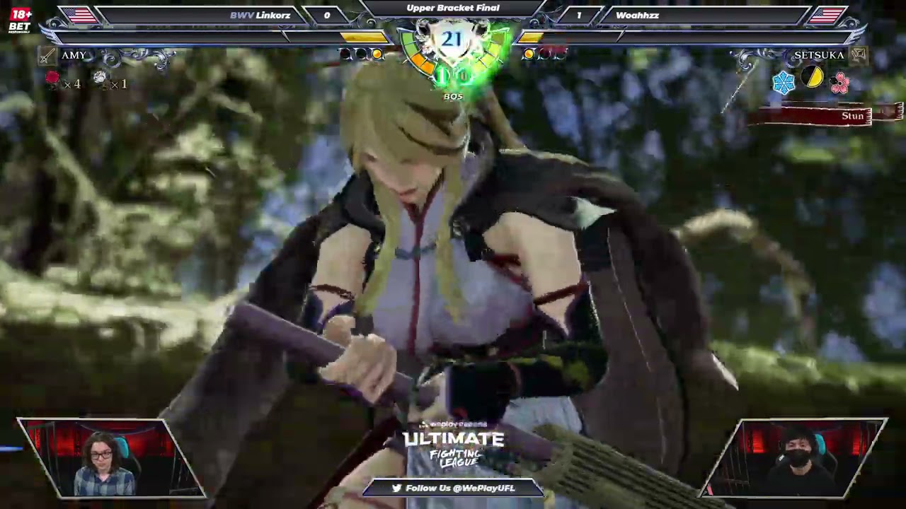 Linkorz vs Woahhzz | Soulcalibur | WUFL Winners Finals