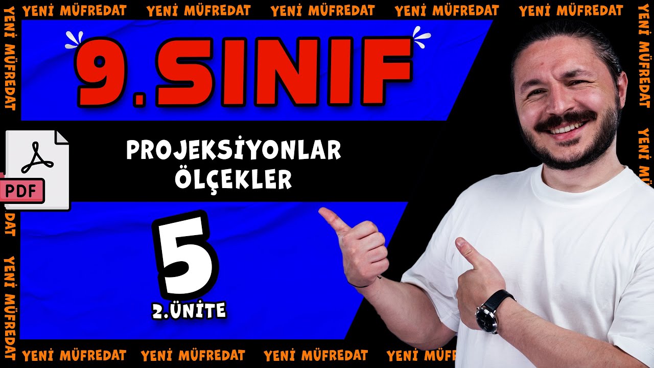 2.ünite 📕 Projeksiyonlar ve ölçekler konu anlatımı 🔴 9.SINIF COĞRAFYA | 2026 YENİ MÜFREDAT