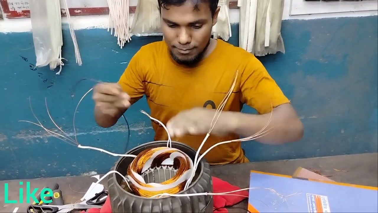 3.7 kw.High Voltage induction Motor a to z connection really needed to you