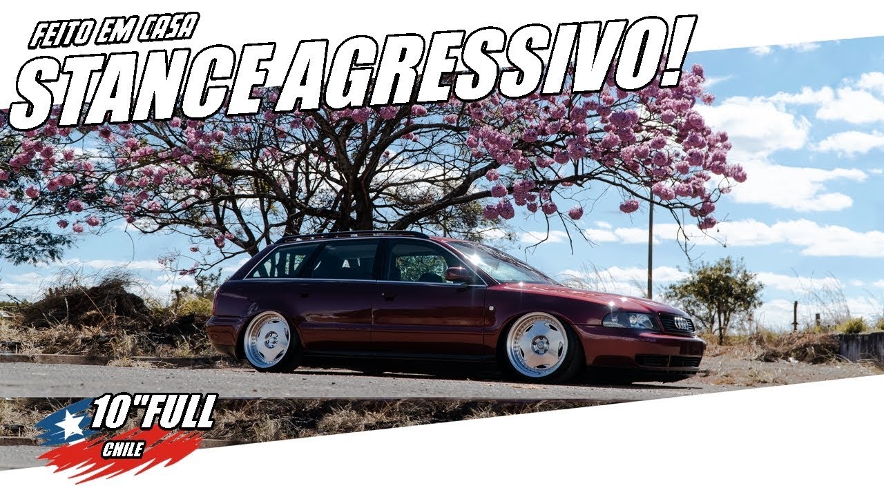 AUDI B5 AVANT V6 COM STANCE CLEAN AGRESSIVO DETALHES FEITO EM CASA - Canal 7008films