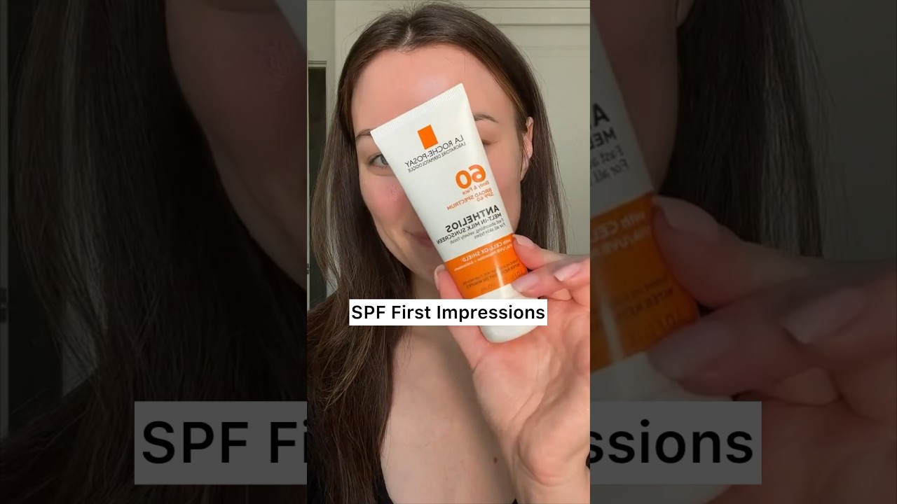 Anthelios Melt in Milk SPF 50 First Impressions #spfeveryday #skincarereview #skincareproducts