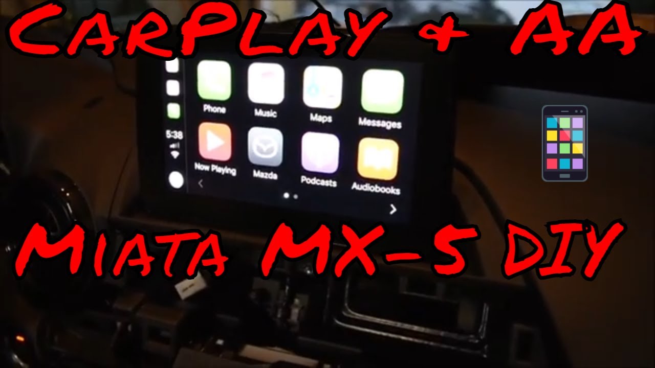 Mazda MX-5 Miata ND and ND2 ACP/AA USB Cable and Hub Install.  Prep for CarPlay or Android Auto