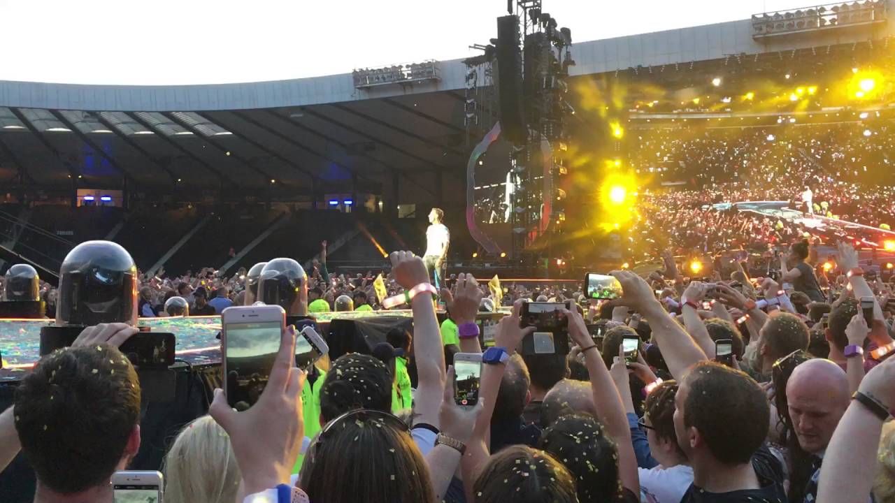 Coldplay - Fix You @ Hampden Park Glasgow - Tuesday 7th June 2016 - 07/06/16