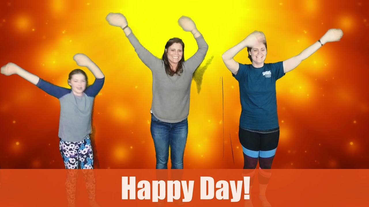 Happy Day w/ Motions & Lyrics - Easter Musical