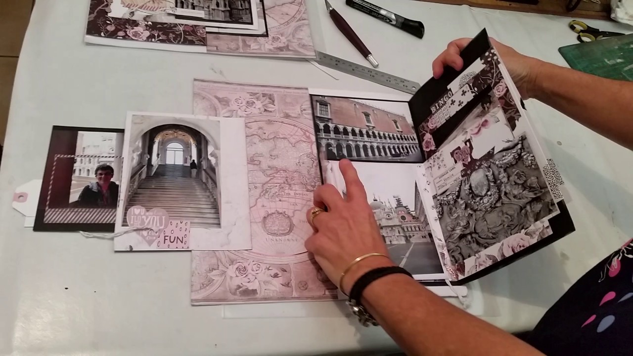Adding interactive pages to your scrapbook albums