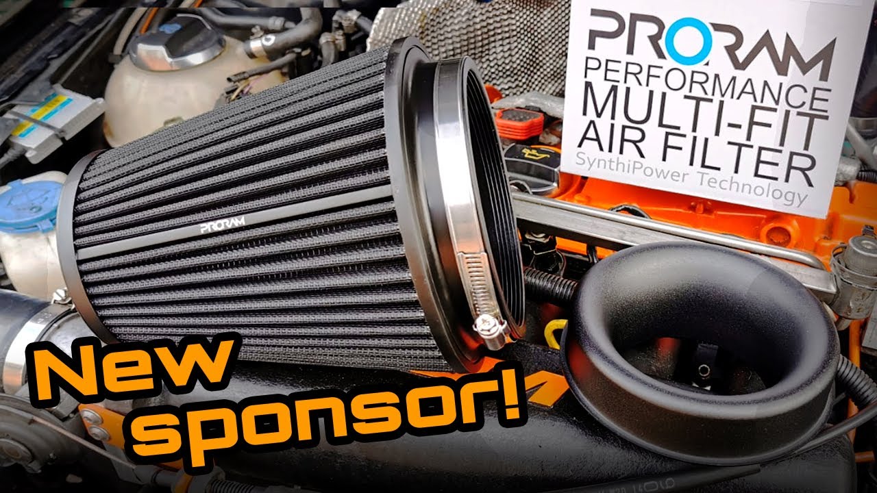A3 Race car get gets a PRORAM velocity stack intake from Ramair Filters!