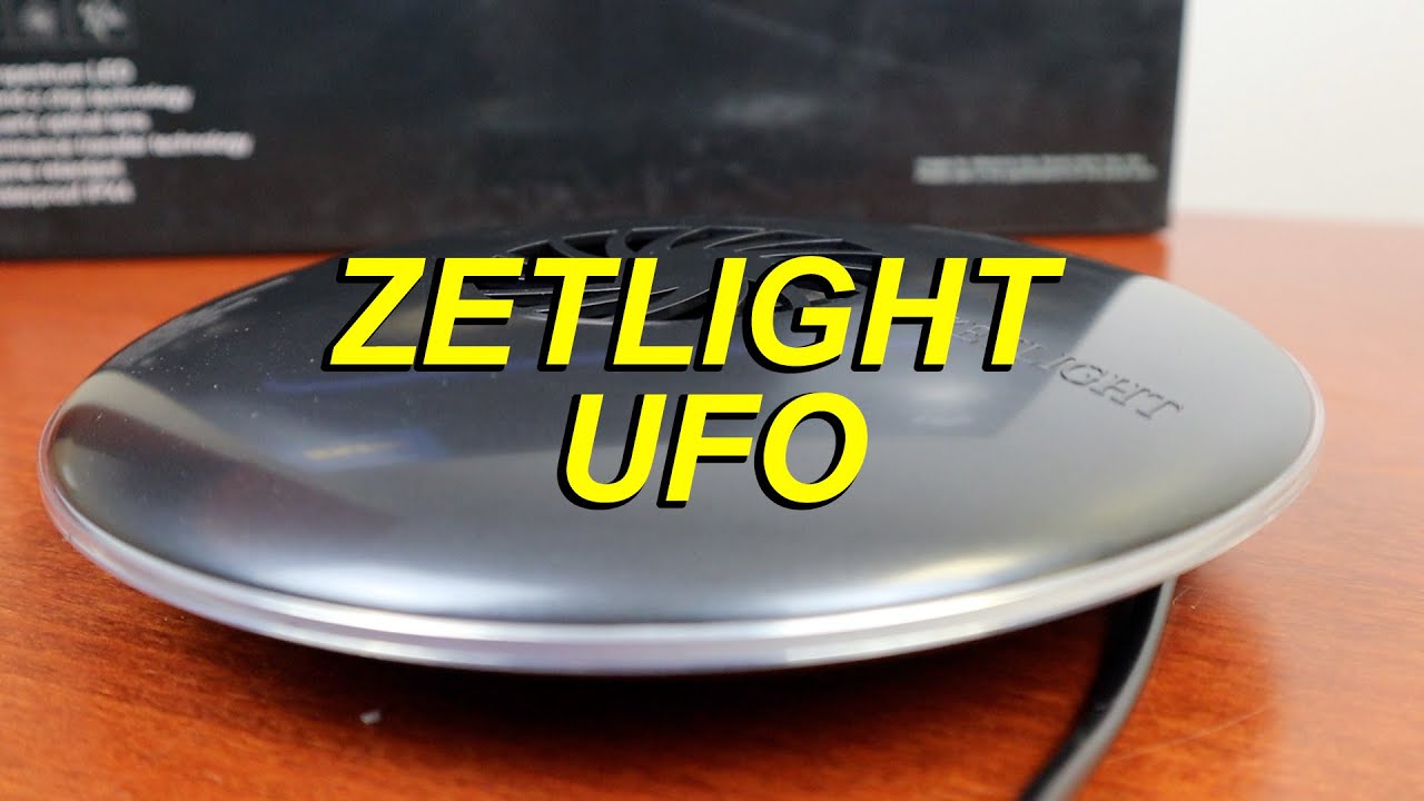 Zetlight UFO Z8 Horizon Aqua Multiple Lights Set Up