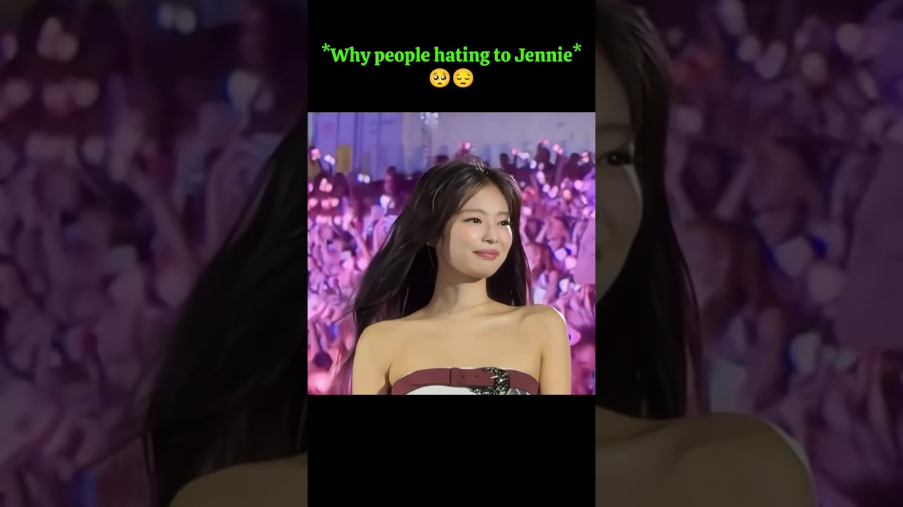 People being rood to Jennie 🥺 #jennie #sad #ytshorts #shorts