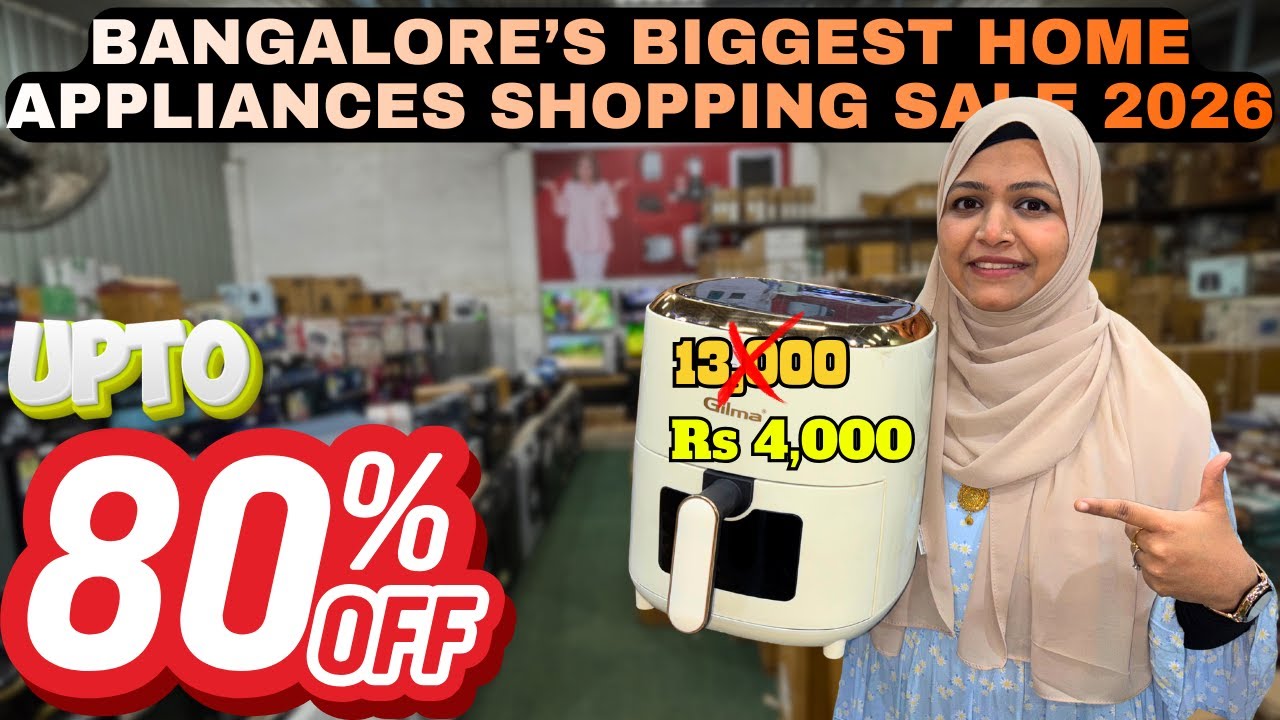 Bangalore’s BIGGEST Home Appliances Shopping Diwali SALE 2026– UPTO 85% OFF | New Royal Enterprises