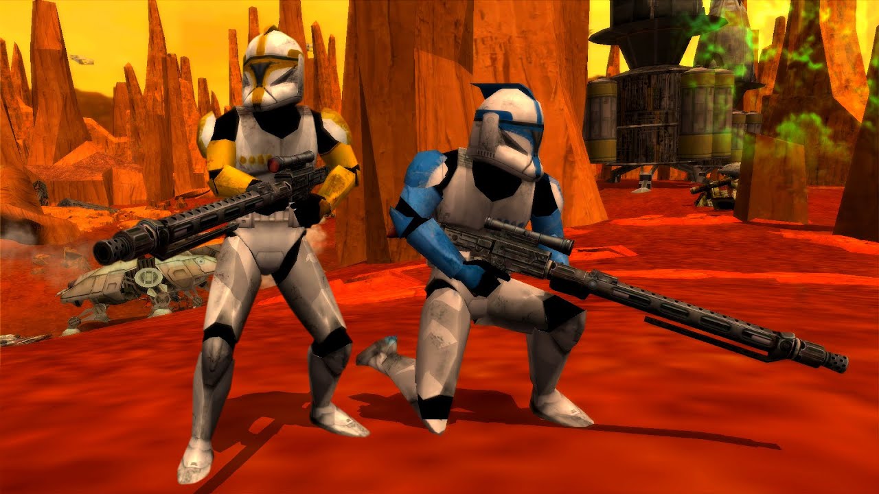 Star Wars Battlefront 2 Mods: Geonosis - The real battle