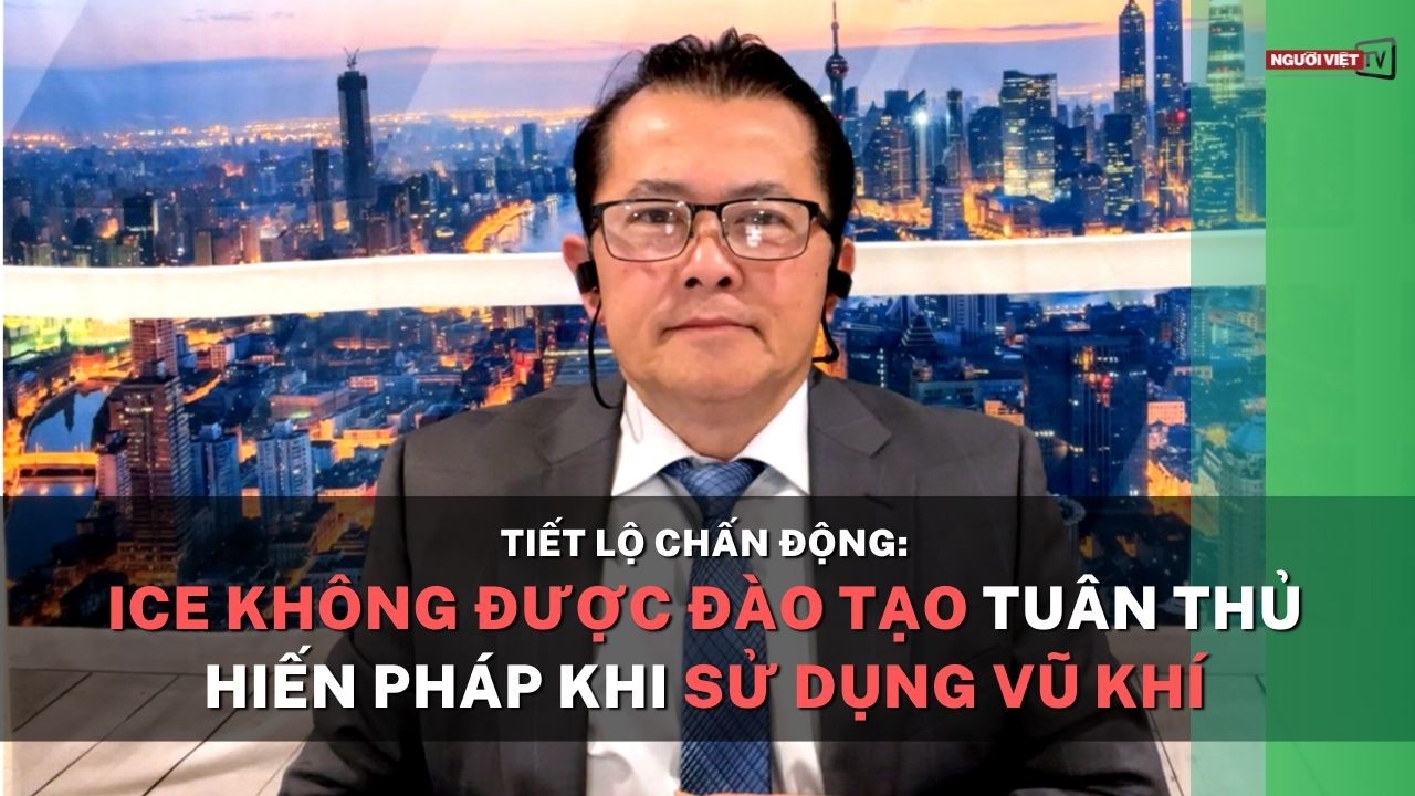 Tiết lộ chấn động: ICE không được đào tạo tuân thủ hiến pháp khi sử dụng vũ khí