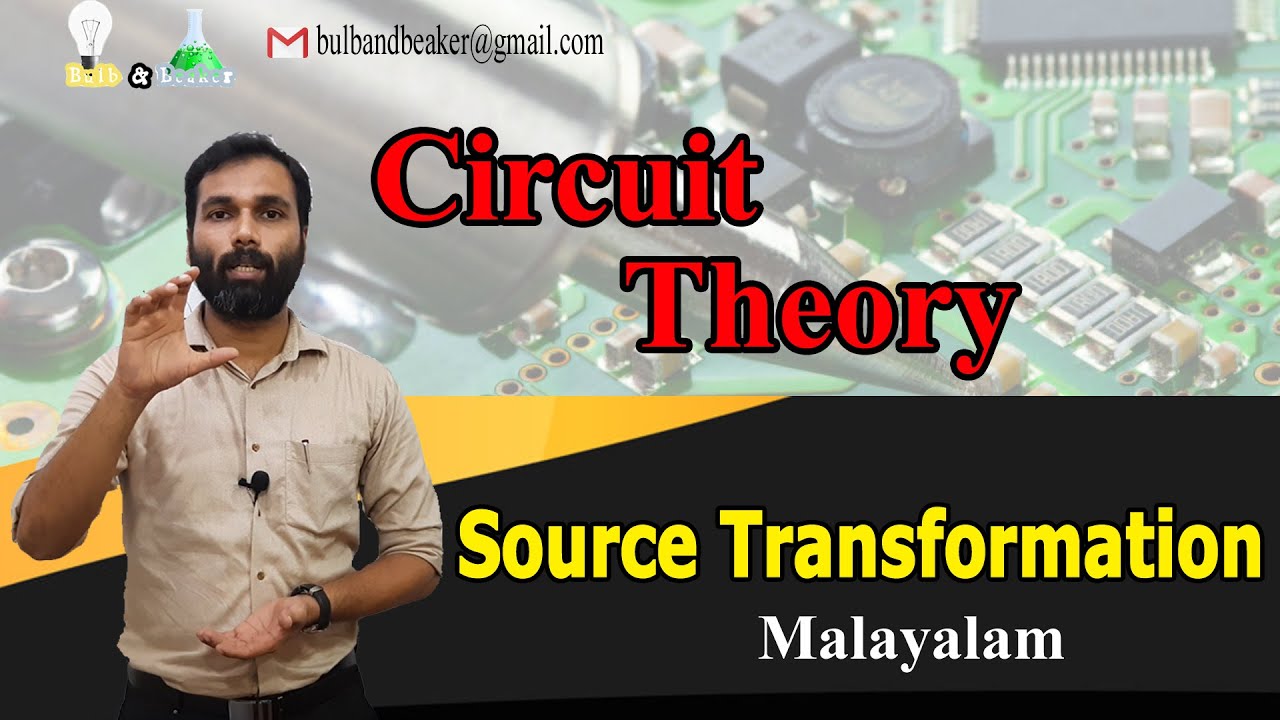Source Transformation with Problems | Circuit Theory | Malayalam |