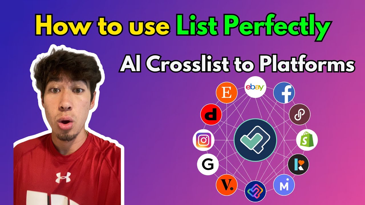 How to use List Perfectly. List Perfectly Tutorial. AI Crosslist Platform for Dropshipping