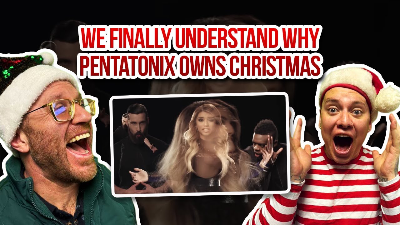 Christmas With Pentatonix! First Time Reaction To Pentatonix - God Rest Ye Merry Gentleman