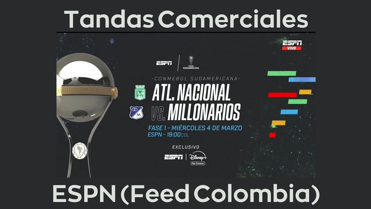 Tandas Comerciales ESPN (Feed Colombia) (20/02/2026)