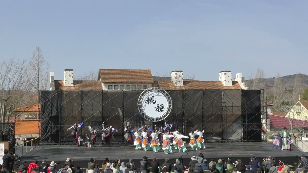 環温　　あかいわ桃磐祭2026(3月1日)　　芝生広場　　　　　　　　　1回目演舞 
