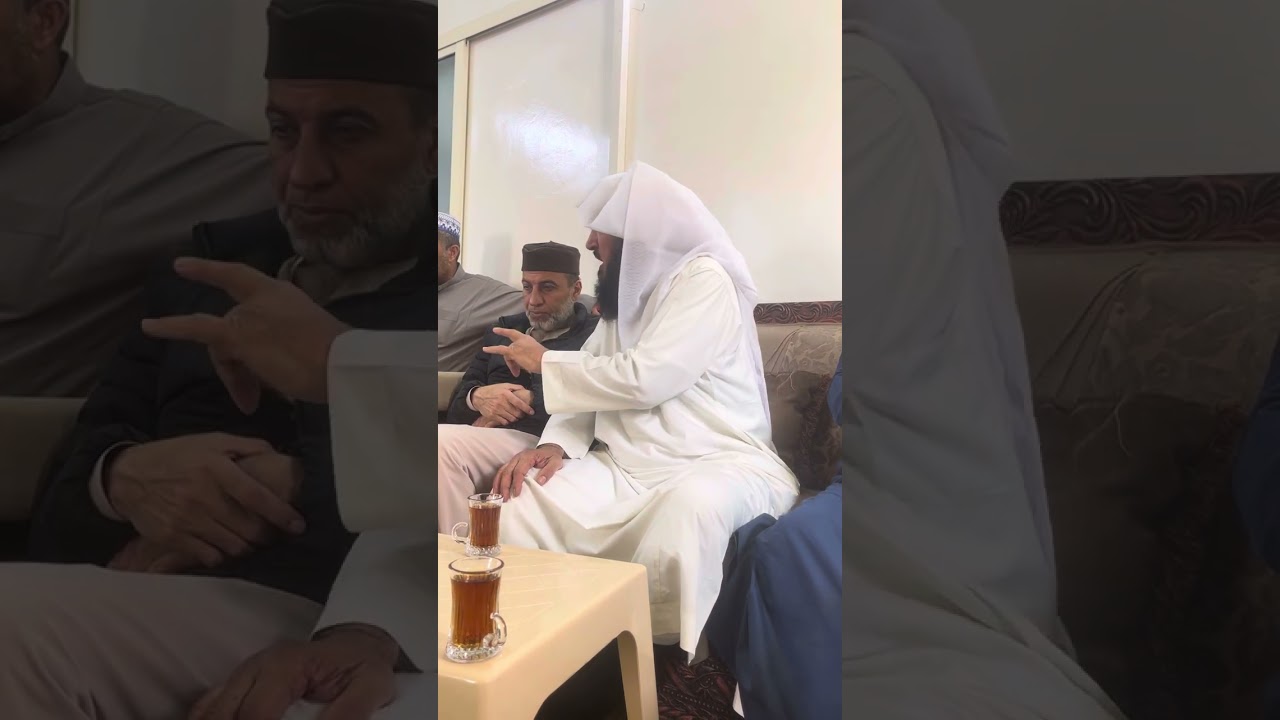 الشيخ راشد الجدوع مذاكرة ايمانية منزل الدكتور محمد عزام