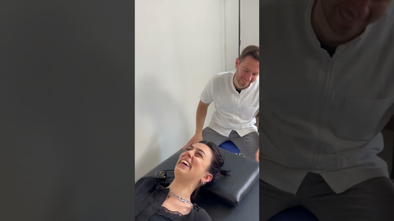 Sblocco cervicale - osteopatia #osteopata #osteopatia #thrust #asmr #cervicale