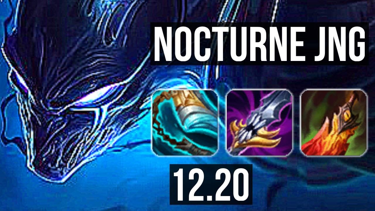 NOCTURNE vs SHACO (JNG) | 500+ games, Godlike, 11/4/11 | KR Diamond | 12.20
