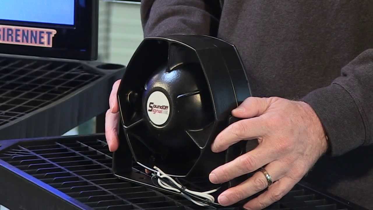 SoundOff Signal 100D Series Professional Speaker