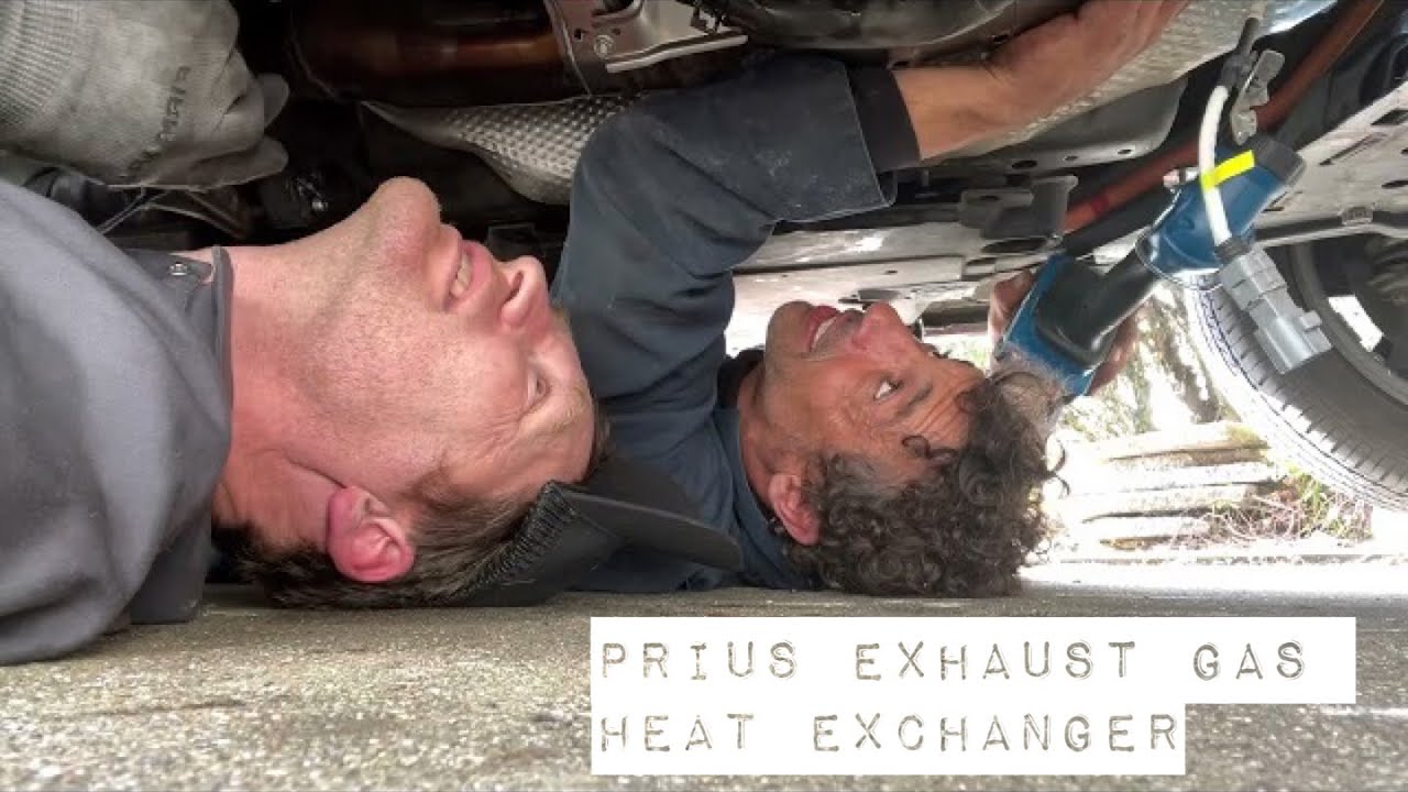 Ремонт теплообменника выхлопных газов Prius 4-го поколения