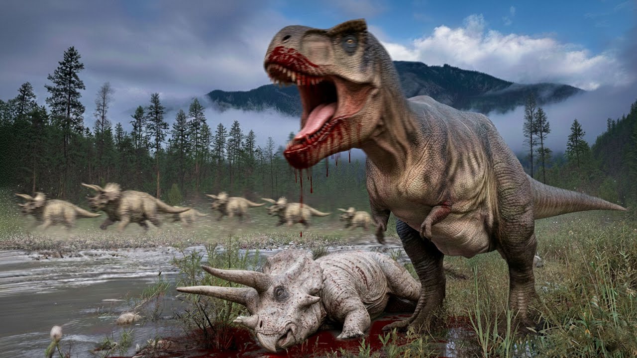 Dinosaur Era: How T-Rex Searched for food?