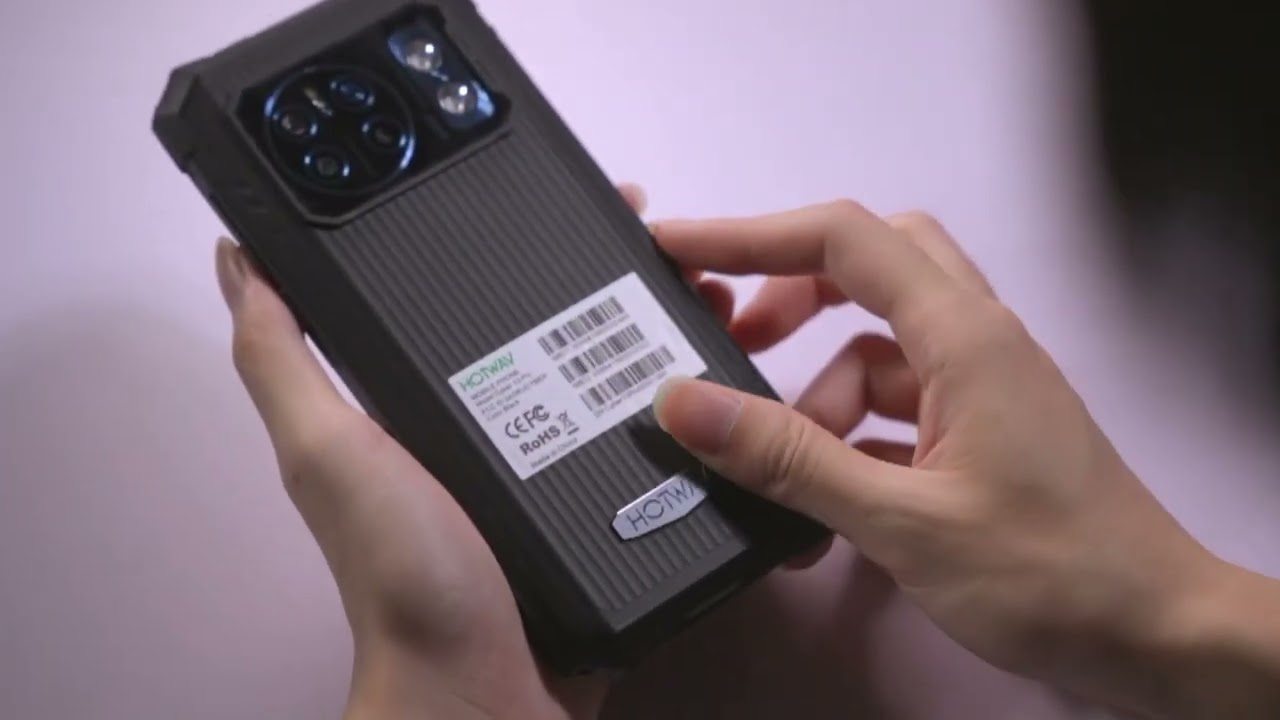 HOTWAV Cyber 13 Pro Unboxing Video | 6.6'' FHD+ 2K Display | 10800mAh |  150LM Flashlight