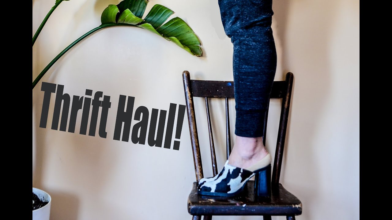 March Thrift Haul Some Amazing Shooooes!