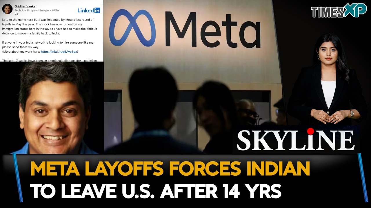 Meta Layoffs Forces Indian To Leave U.S.  After 14 Yrs| Indians In The U.S.
