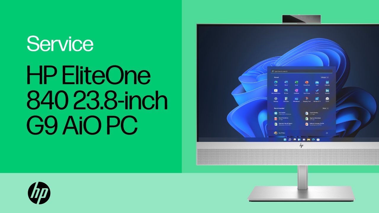 Removing & Replacing Parts | HP EliteOne 840 23.8-inch G9 AiO PC | HP Computer Service | HP Support