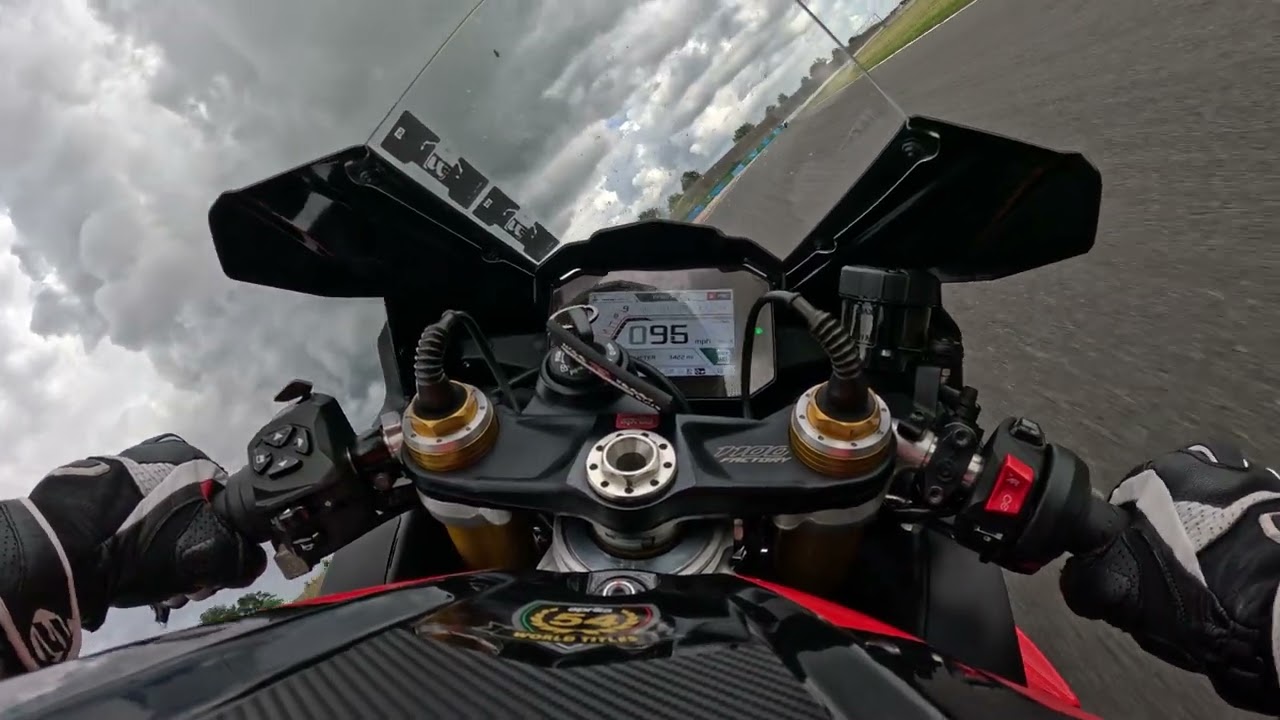 Magny-Cours Circuit onboard 2022 RSV4 1100 Factory 21st July 2024
