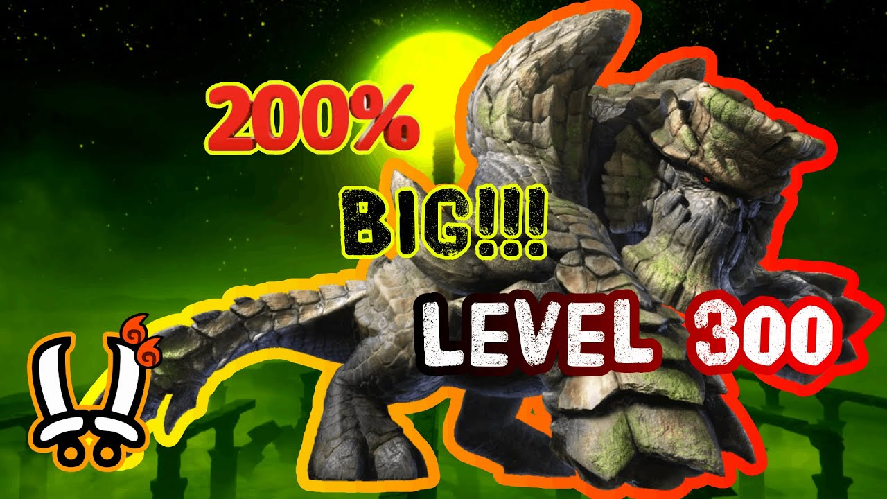 200% Big Garangolm Is Literally King Kong! || MHRS OVERSIZED HUNT #9