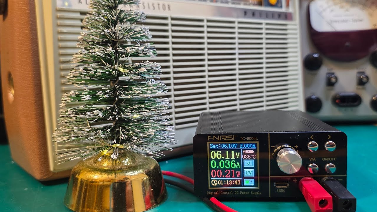 ✨️Mini Fuente de Alimentacion Digital Voltaje y Amperaje Programable Modelo DC-6006L